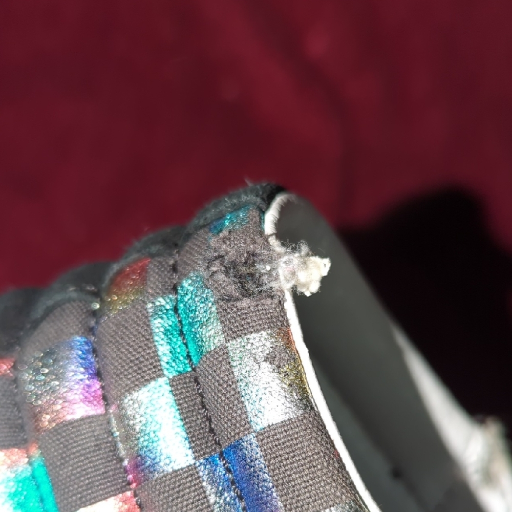 Vans Black and Iridescent High-Tops - Picture 5 of 7